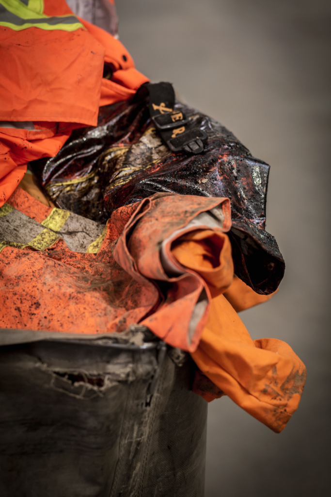 When using PPE in winter, layering can prove helpful